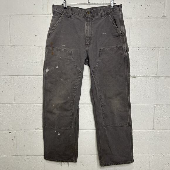Vintage Carhartt Dungaree DoubleKnee Pants “Gravel Grey”